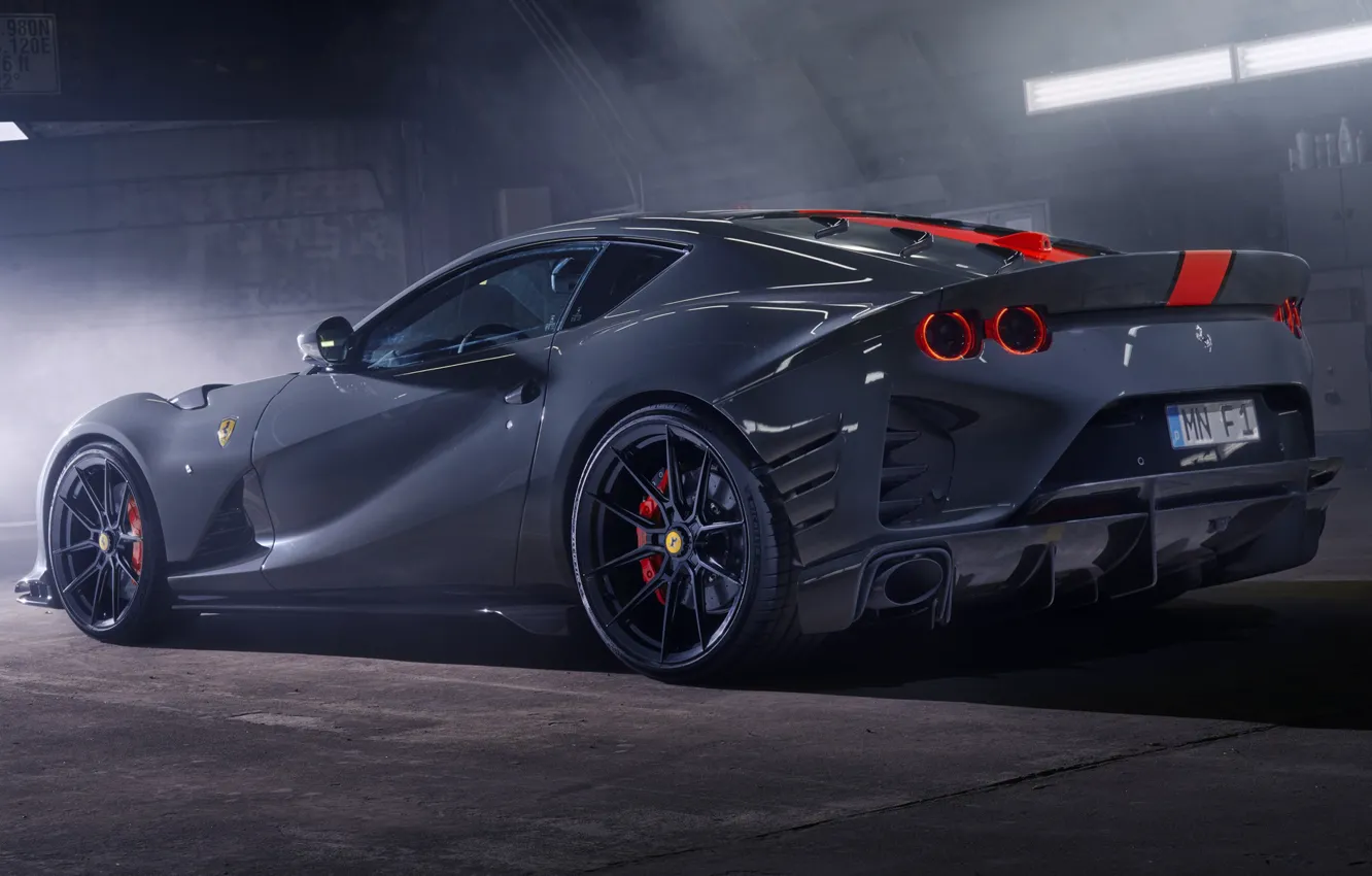 Photo wallpaper Ferrari, sports car, Competition, Ferrari 812, by Novitec, 2023, Ferrari 812 Competizione