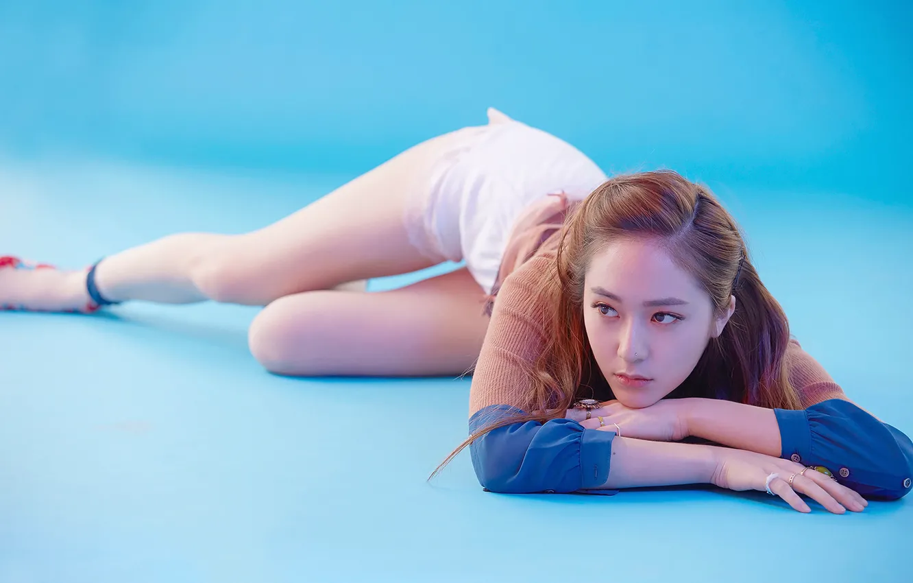 Photo wallpaper girl, music, Asian, sexy, legs, body, South Korea, K-pop