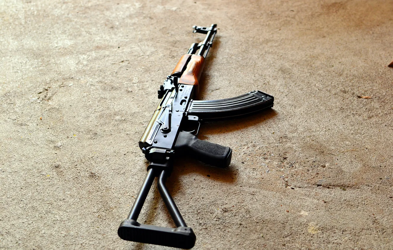 Photo wallpaper background, machine, Kalashnikov, Kalash, The AKS-74