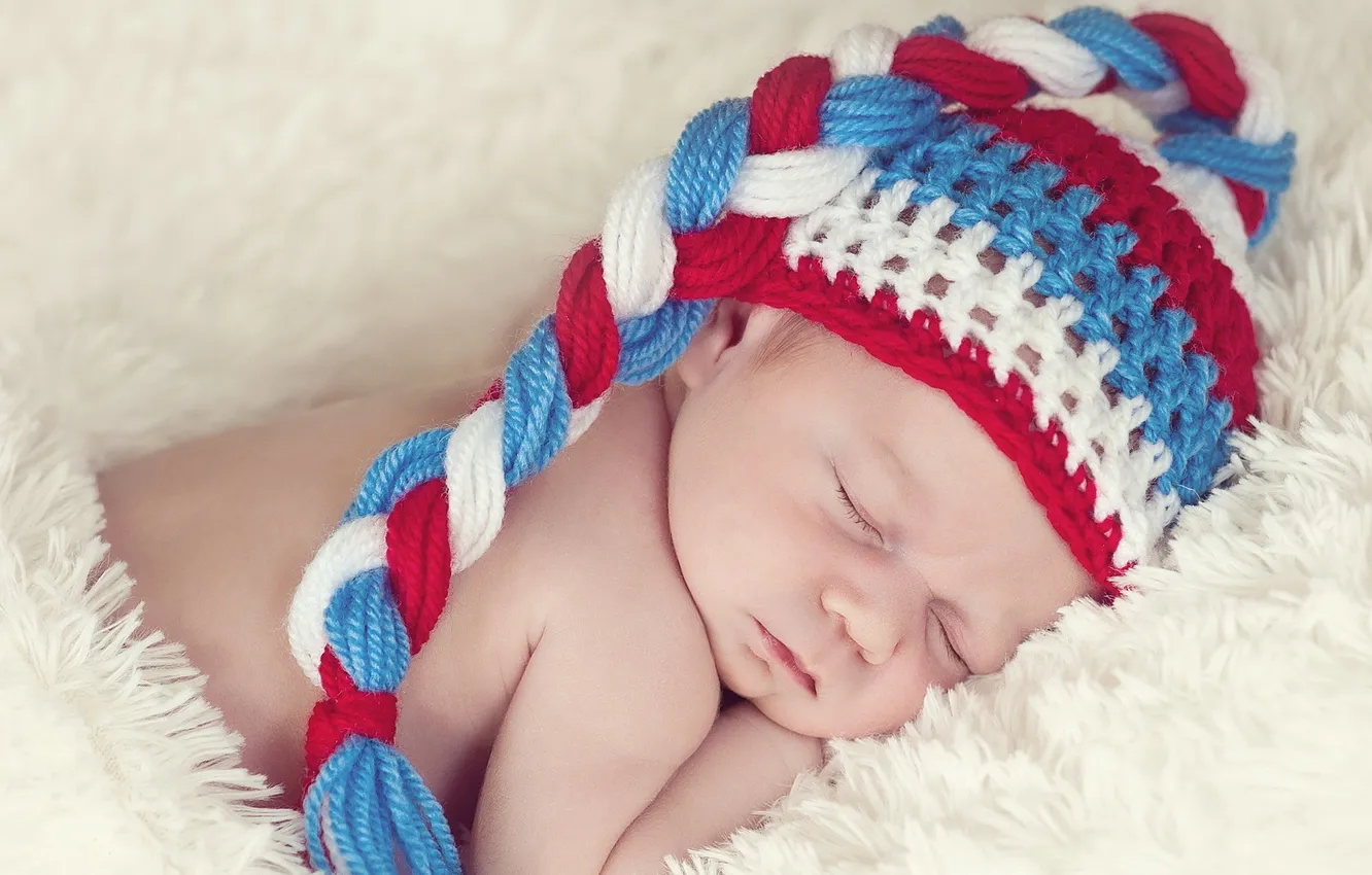 Photo wallpaper mood, sleep, baby