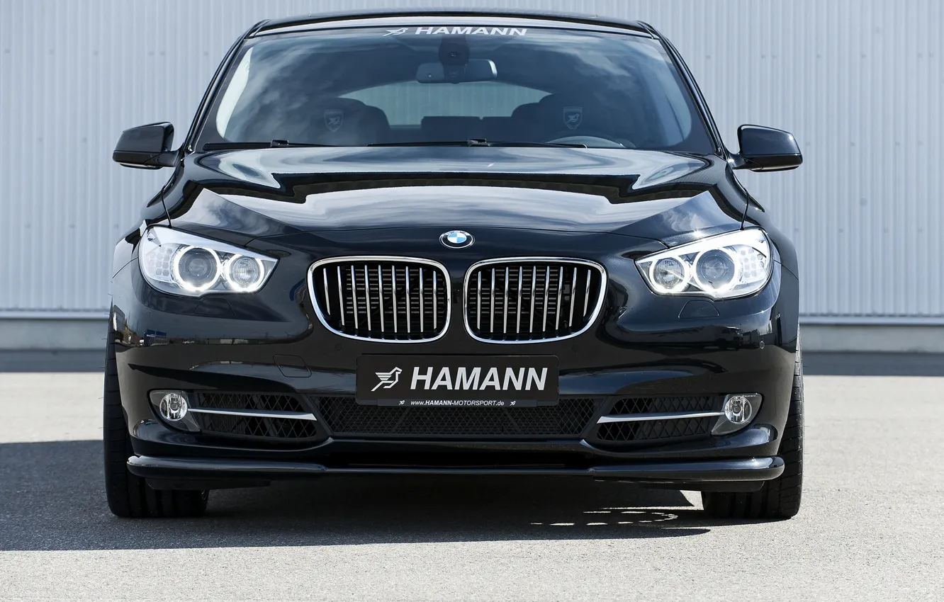 Photo wallpaper BMW, Hamann, 2010, front view, Gran Turismo, 550i, 5, F07