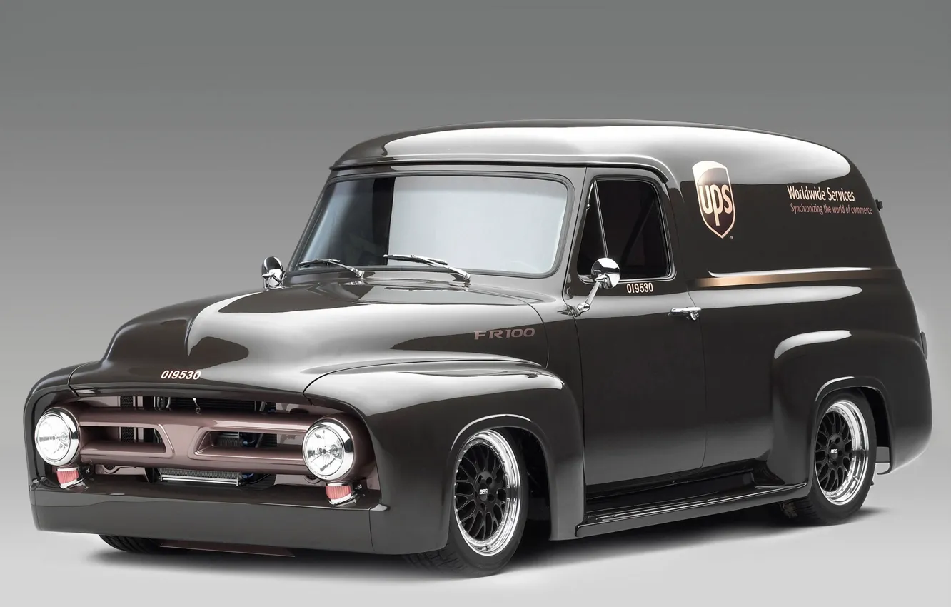 Photo wallpaper Classic, Car, Panel Truck, Ford FR100