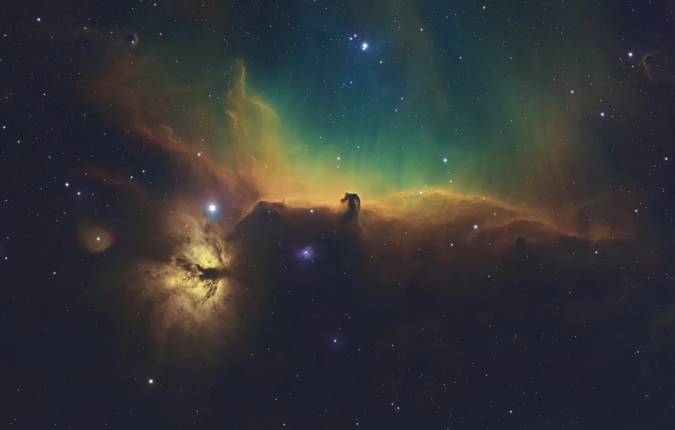 Photo wallpaper the sky, space, stars, the universe, galaxy, space, astrophotography