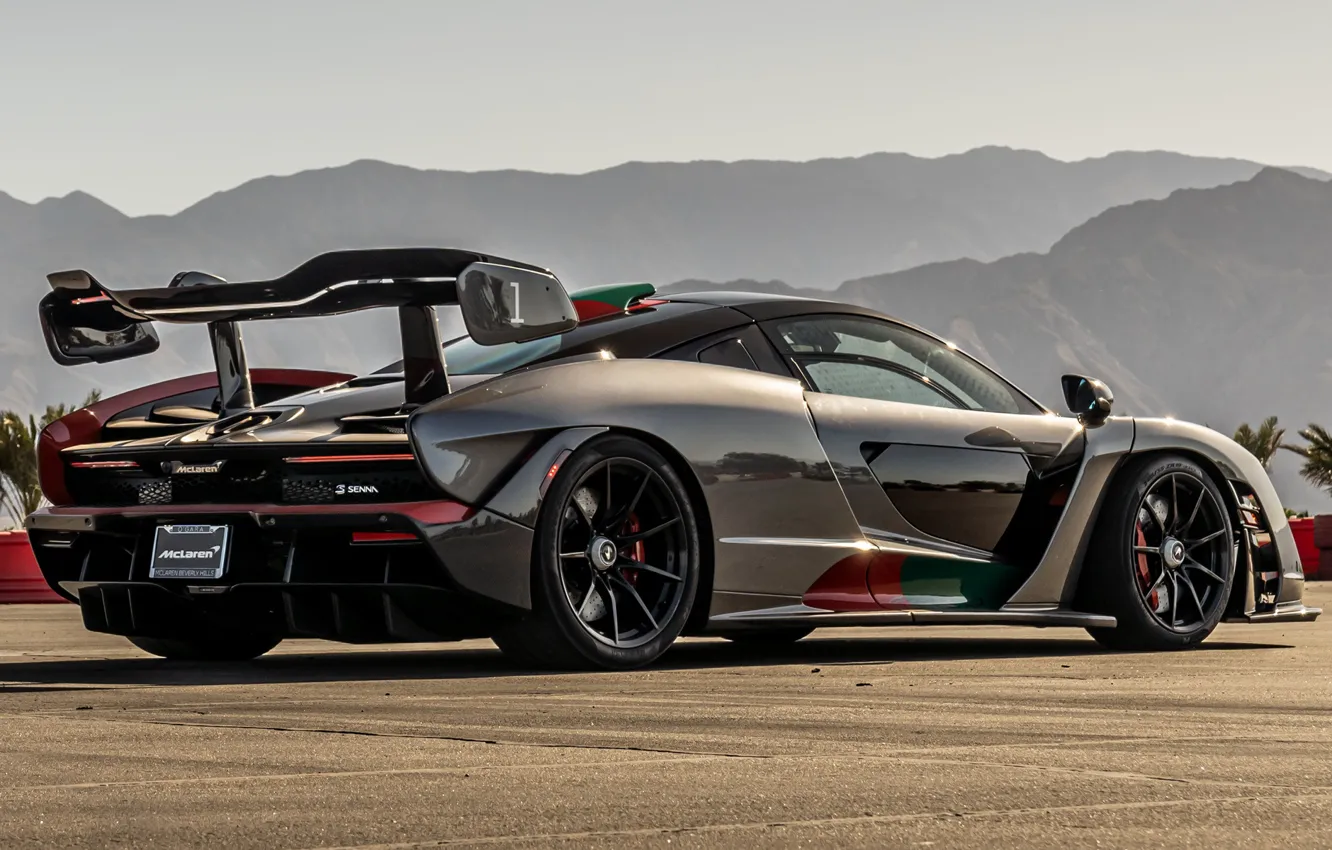 Photo wallpaper McLaren, Senna, special model, 2022, Absolute Triumph, XP El