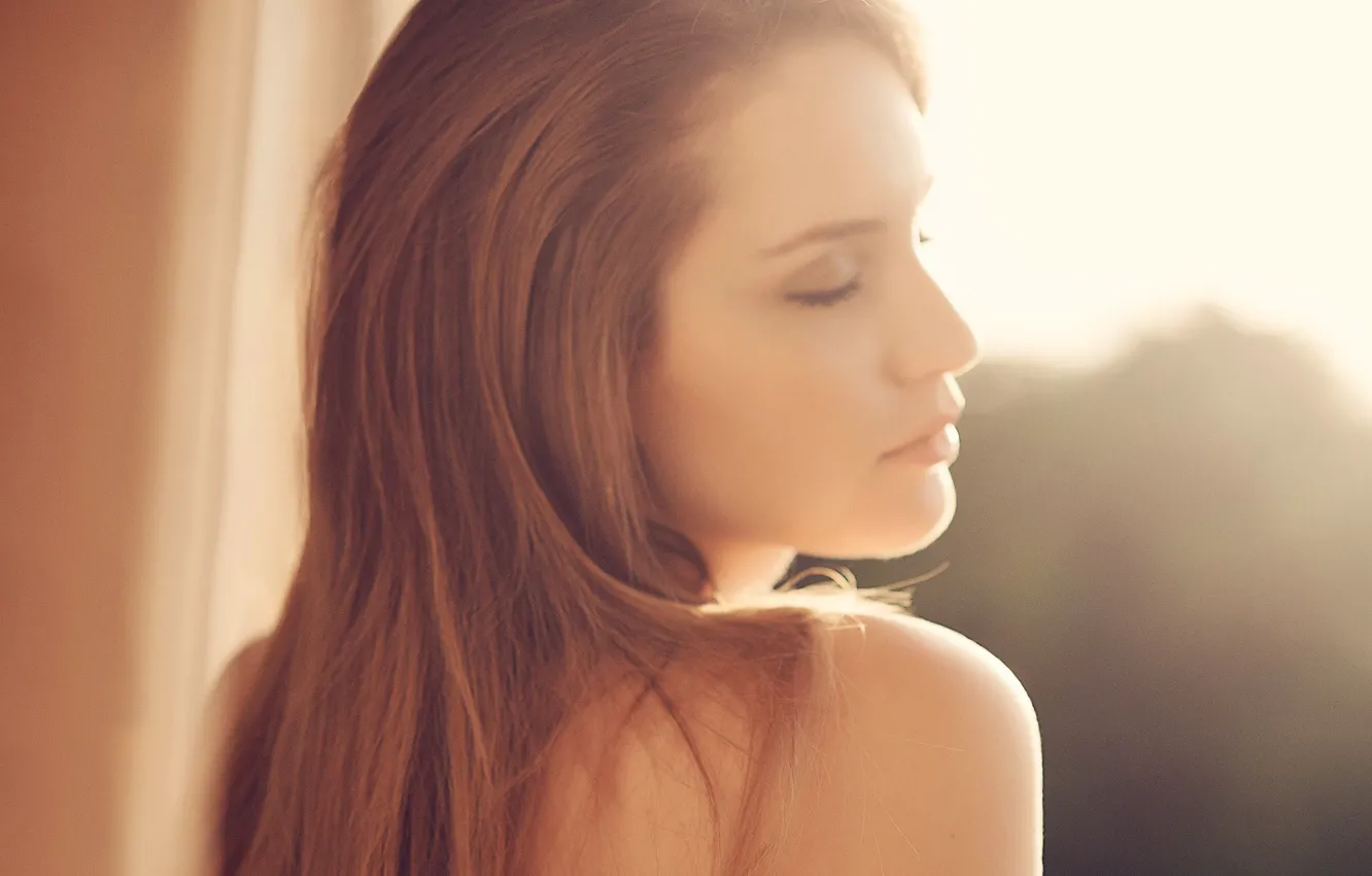 Photo wallpaper model, body, portrait, makeup, hairstyle, brown hair, beauty, is