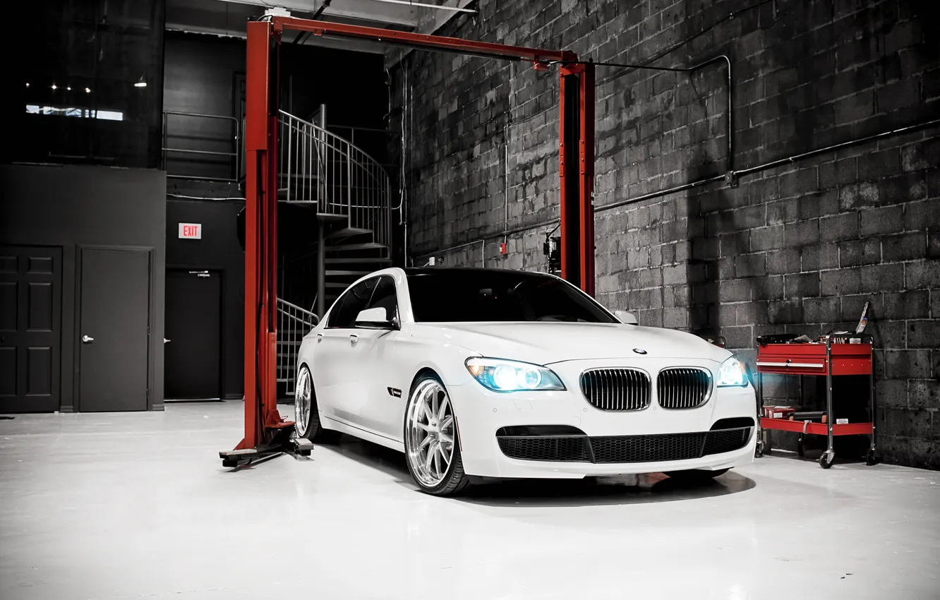 Photo wallpaper photo, Wallpaper, garage, BMW, cars, Parking, cars, auto