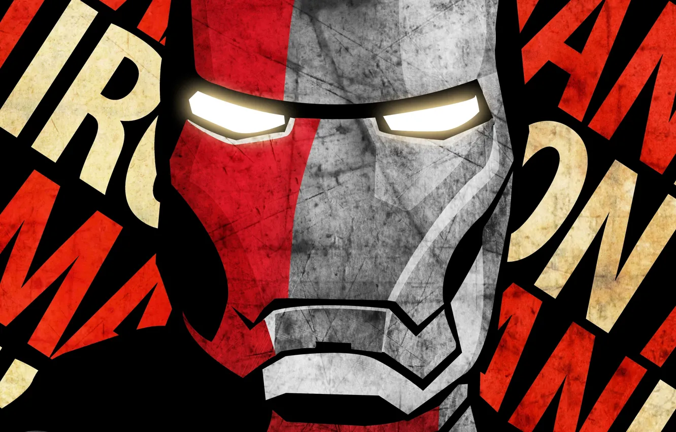 Photo wallpaper Iron man, Iron man, Tony Stark, superhero Marvel, Thony Stark