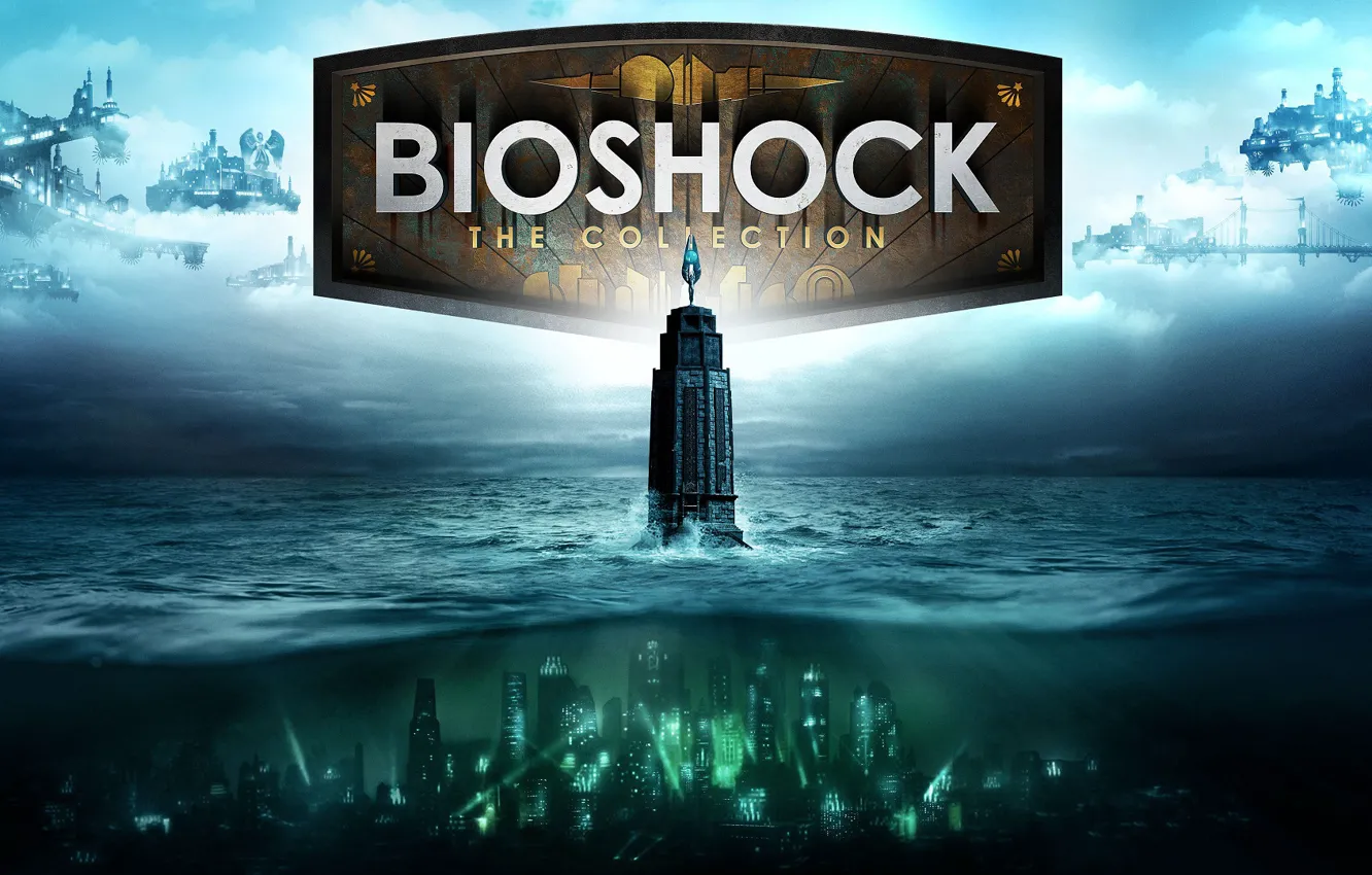 Photo wallpaper bioshock, bioshock 2, 2K Games, BioShock Infinite, Playstation 4, Xbox One, BioShock: The Collection