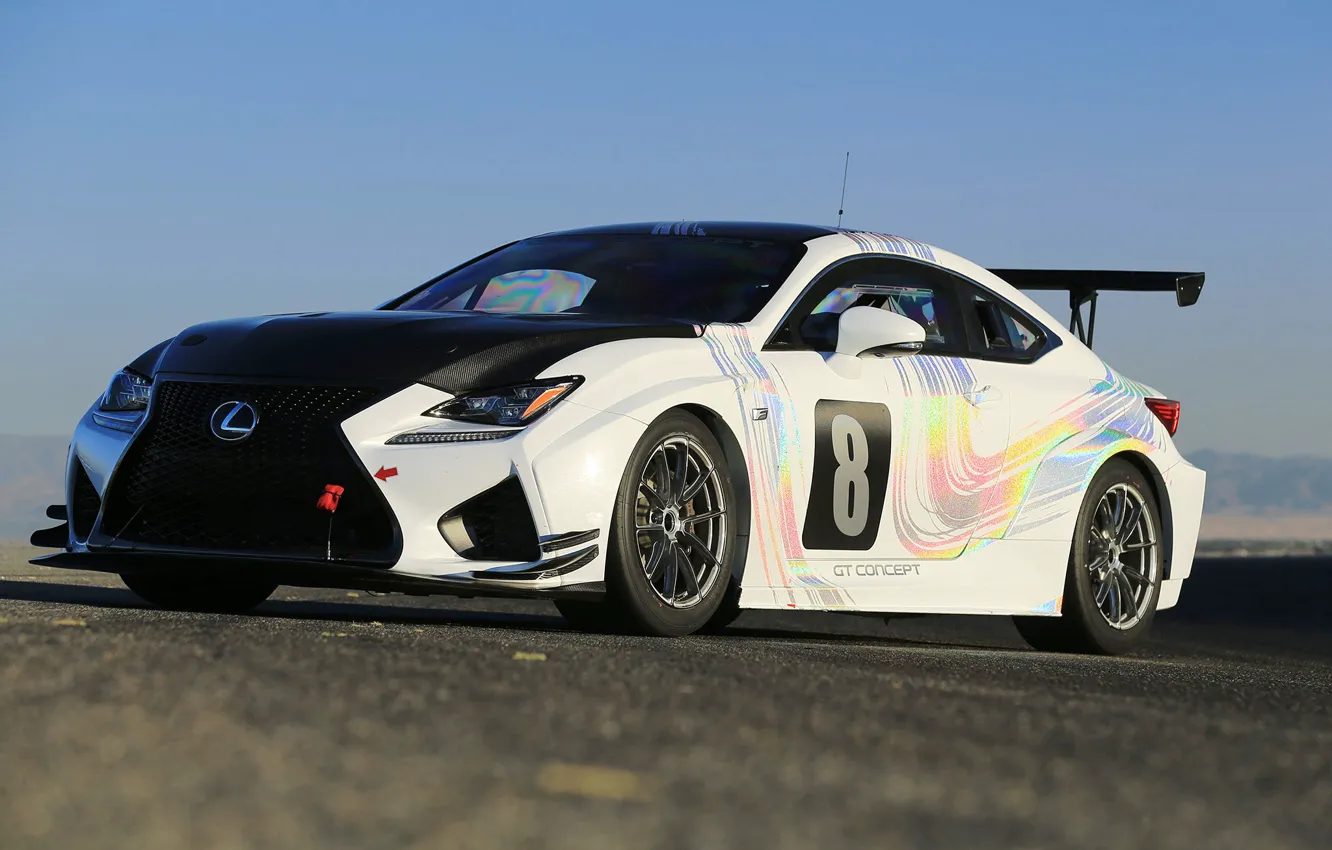 Photo wallpaper Concept, Lexus, Gran Turismo, RC-F