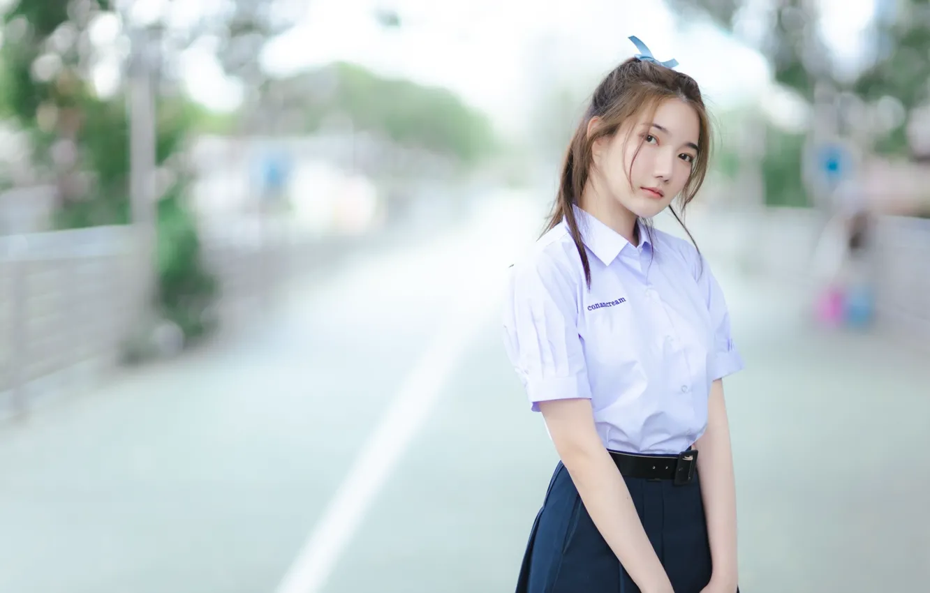 Photo wallpaper China, girl, sexy, girls, woman, model, asian, cute