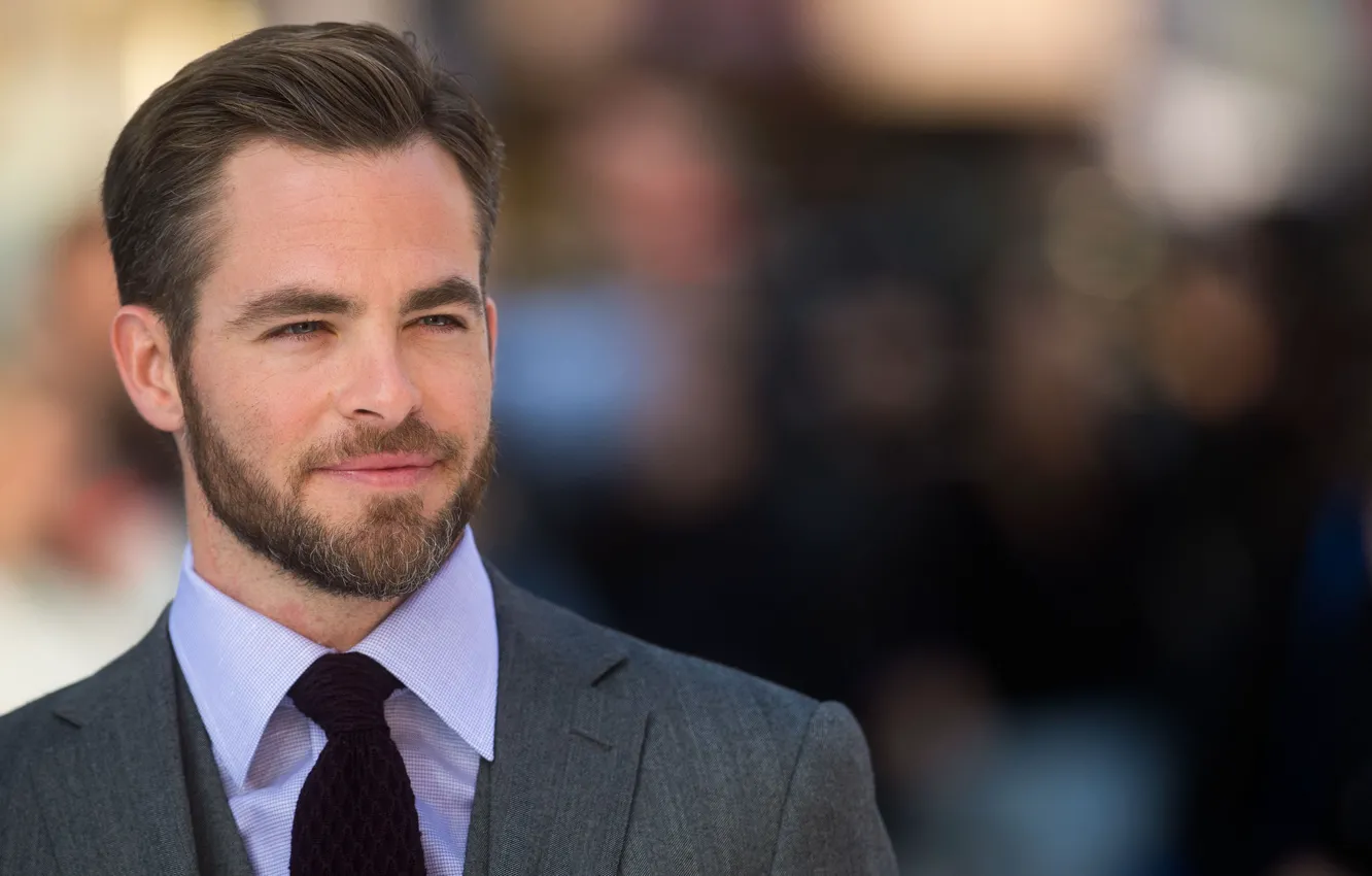 Photo wallpaper actor, male, Chris Pine
