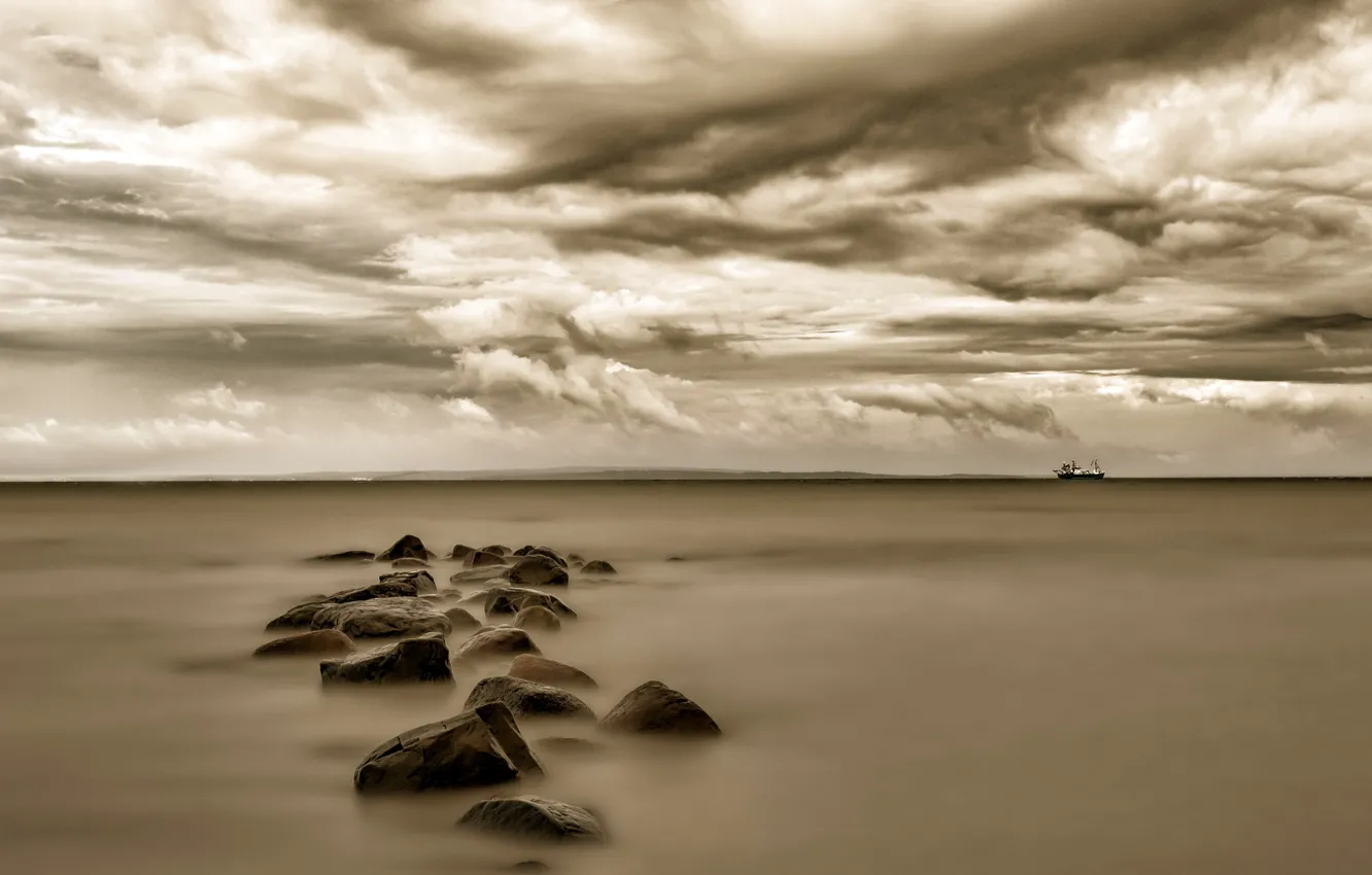 Photo wallpaper Norway, Vestfold, Tolvsrød, Furustrand, Tønsberg Norway