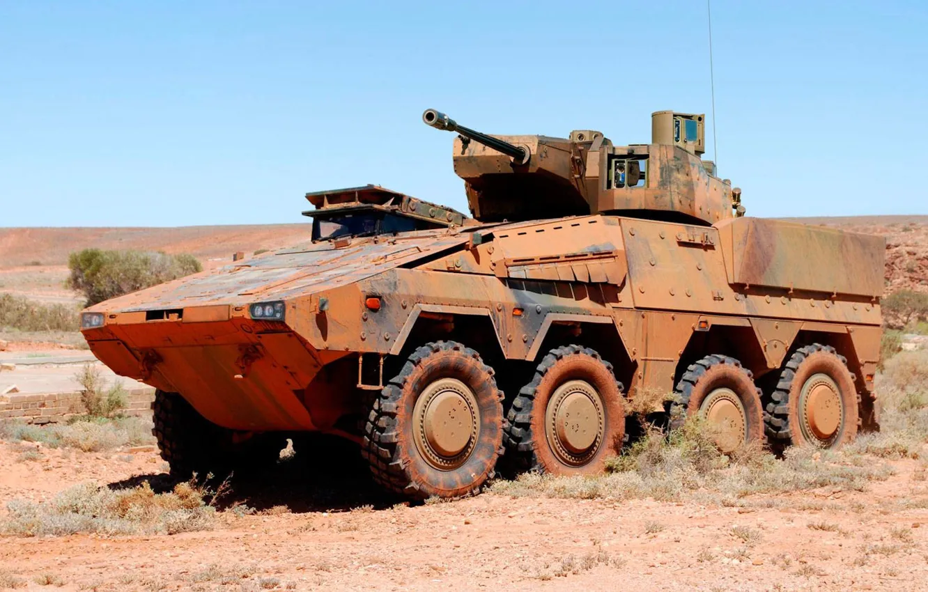 Photo wallpaper GTK Boxer, the German-Dutch multirole armored vehicle, Armoured Transport Vehicle Boxer, Wheel floating combat armored …