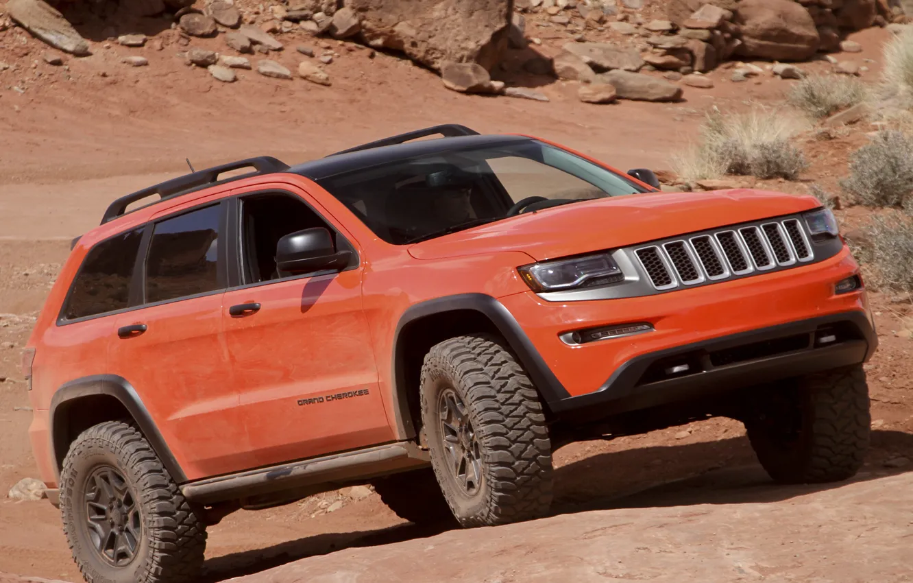 Photo wallpaper Concept, jeep, SUV, Jeep, Grand Cherokee, Trailhawk II