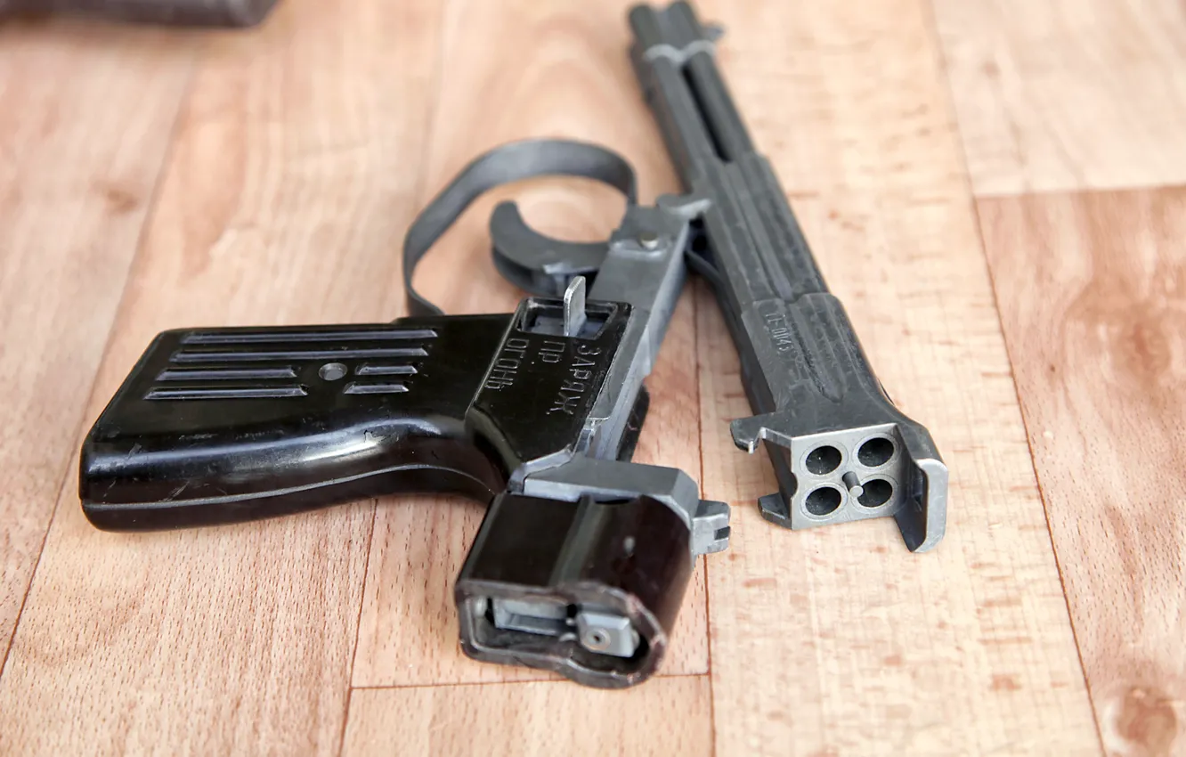 Photo wallpaper fish, gun, weapons, view, trunk, back, cartridge, gun