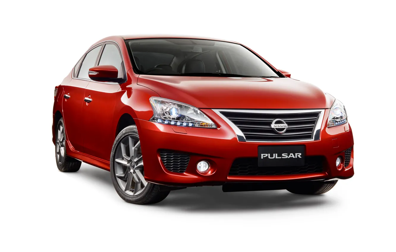 Photo wallpaper Nissan, sedan, Nissan, pulsar, Sedan, 2015, Press, NB17