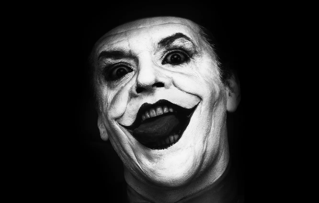 Photo wallpaper background, Joker, black