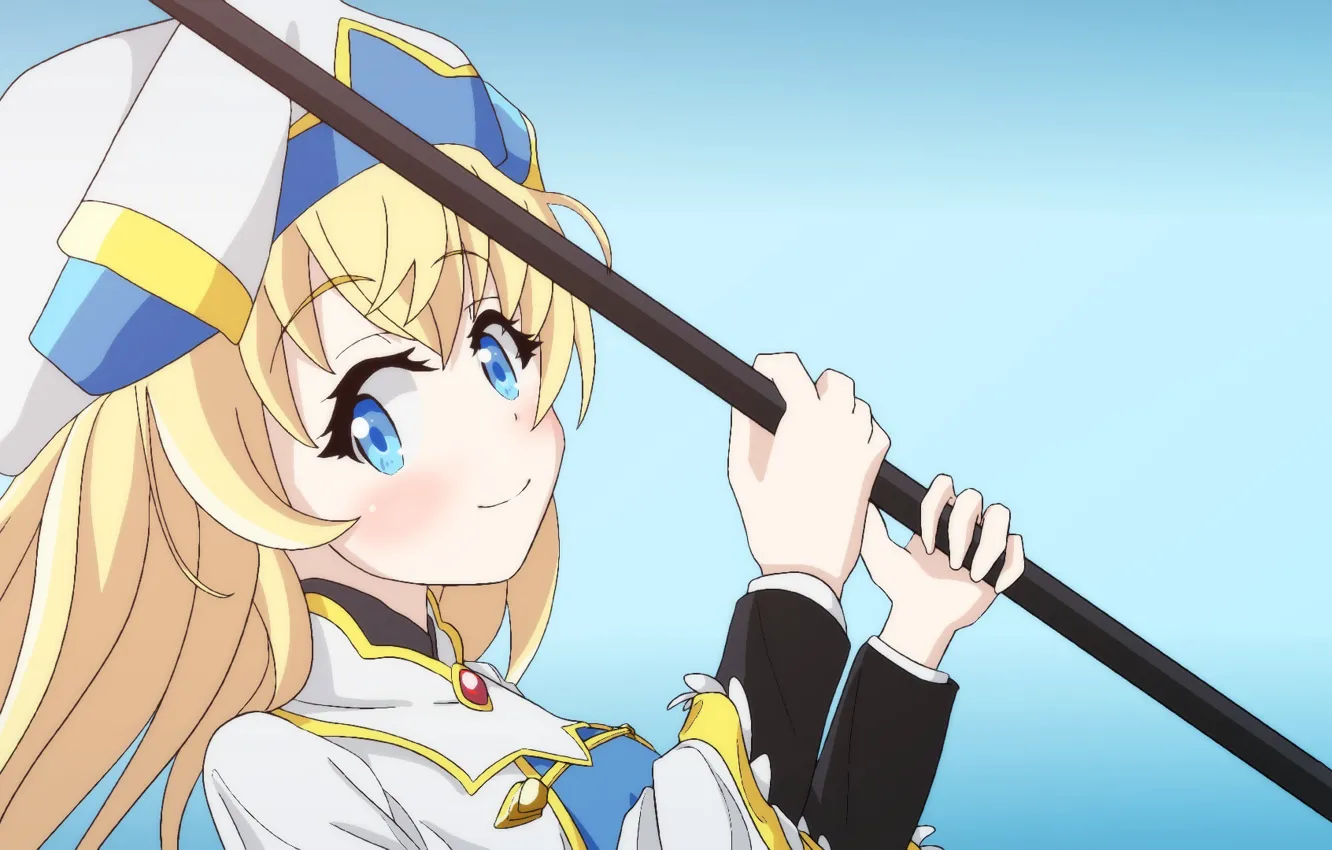 Photo wallpaper the sky, girl, Goblin Slayer