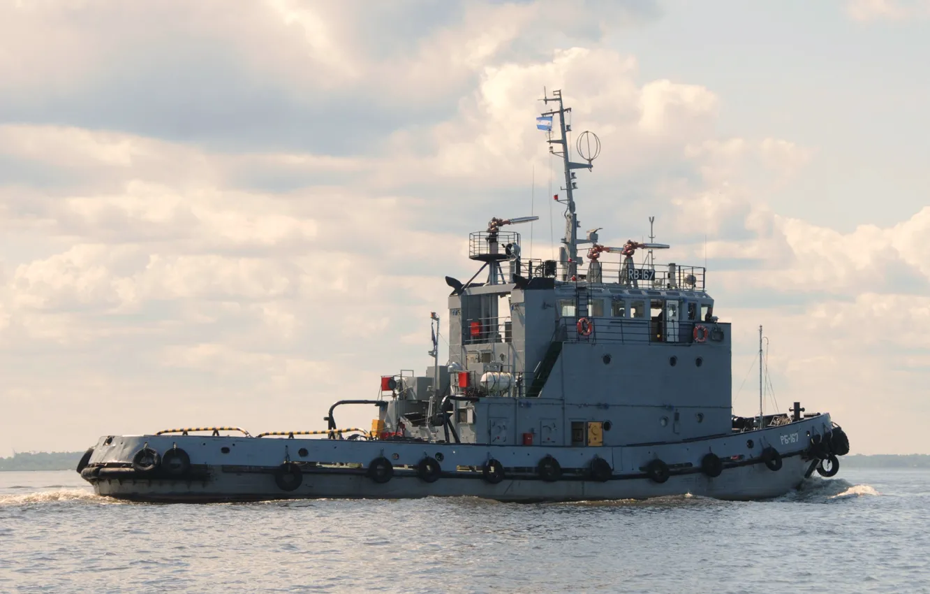 Photo wallpaper tug, auxiliary fleet, RB-167