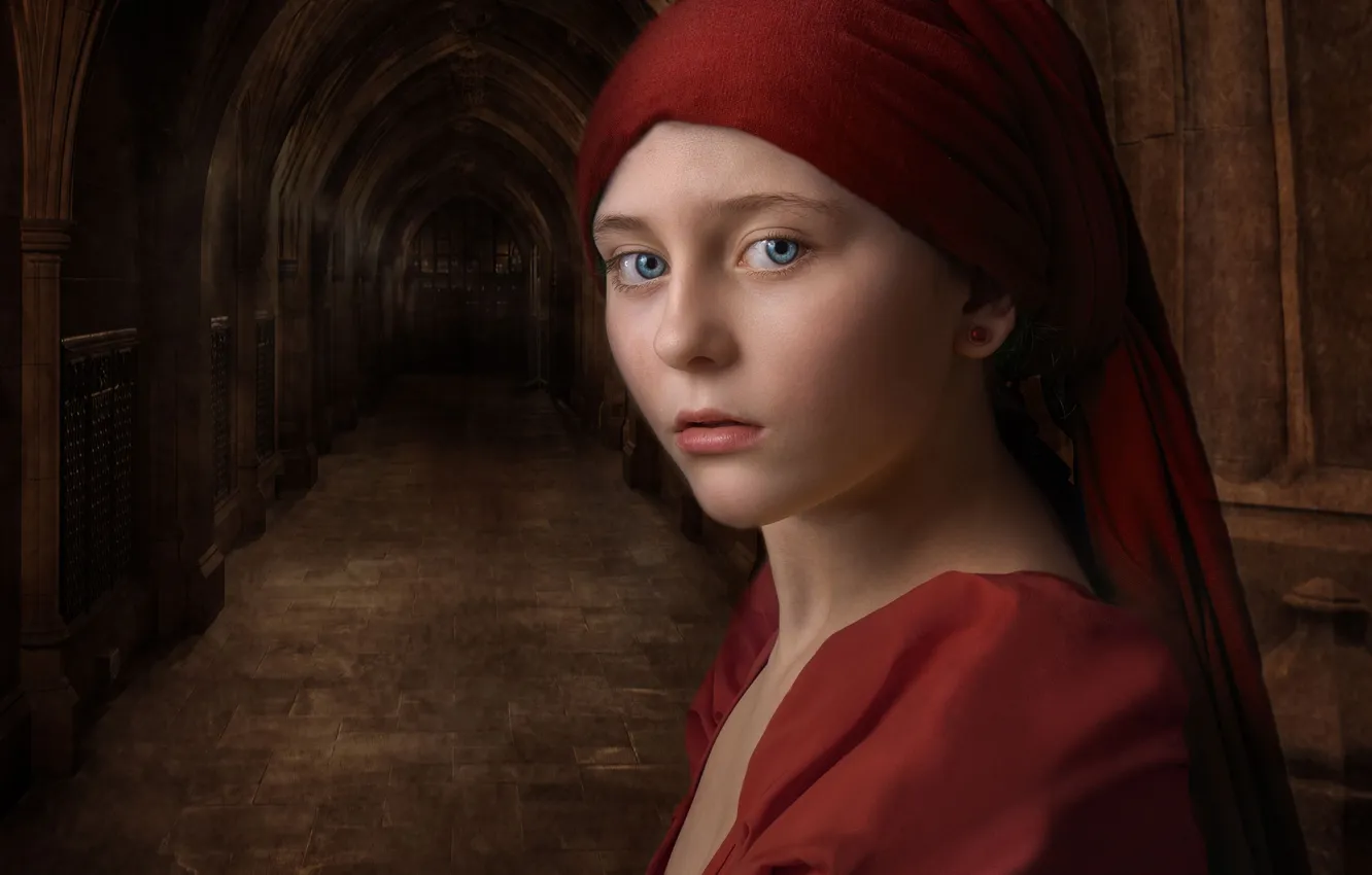 Photo wallpaper portrait, Eddie Leach, The Cloister