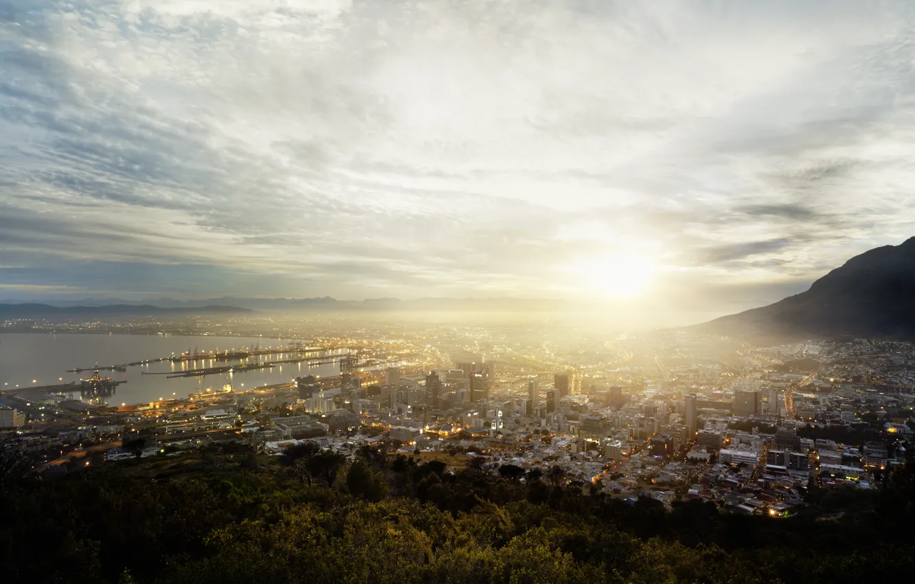 Photo wallpaper South Africa, Cape Town, Cape town