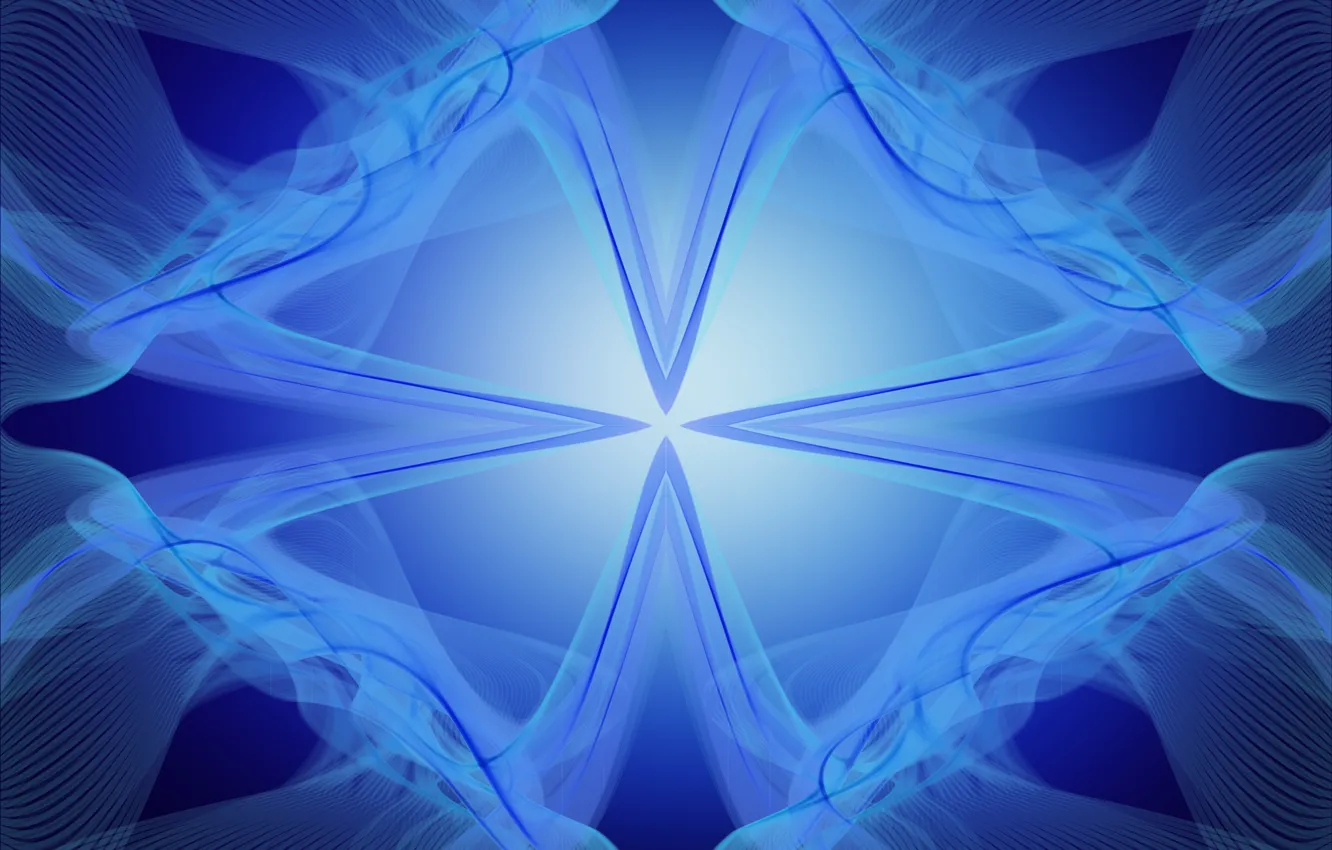 Photo wallpaper blue, art, pattern, deisgn, light and dark