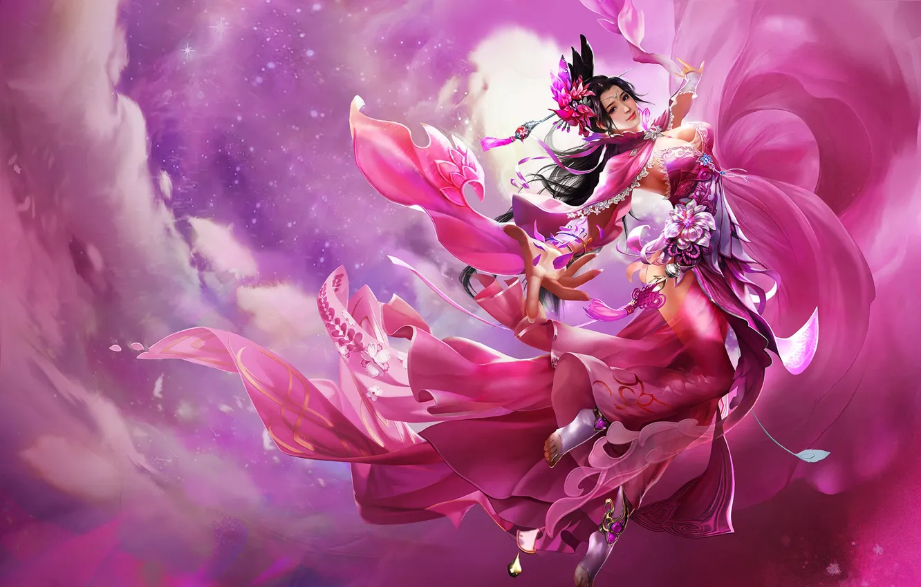 Photo wallpaper girl, the game, fantasy, art, costume design, sol .., Last year