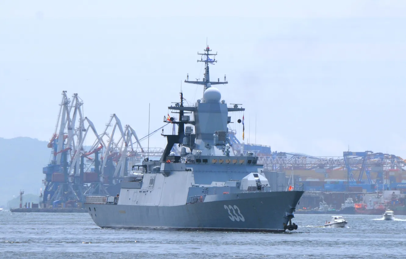 Photo wallpaper Corvette, perfect, patrol