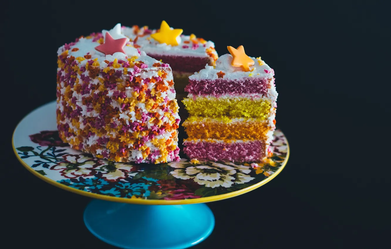 Photo wallpaper cake, sweet, cakes, sweets, biscuit