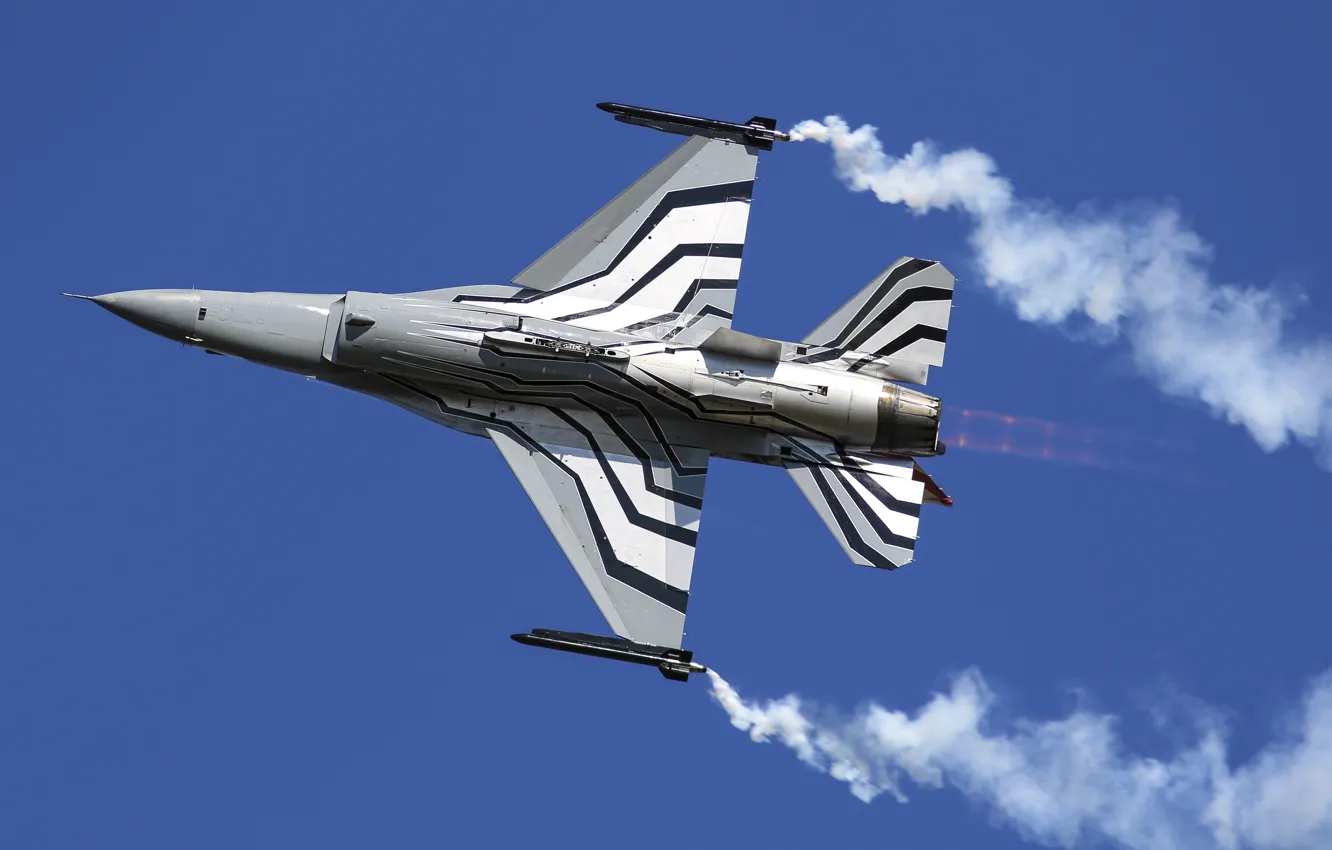 Photo wallpaper fighter, Fighting Falcon, multipurpose, F-16AM