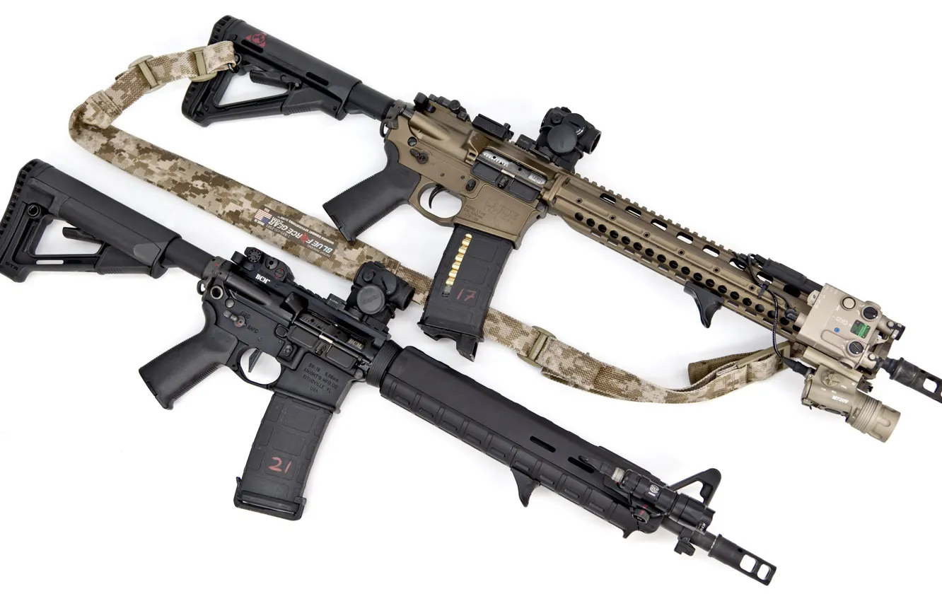 Photo wallpaper weapons, background, rifle, assault, Larue Tactical