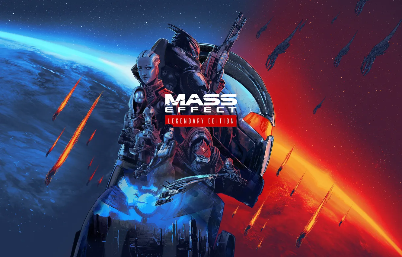 Photo wallpaper space, mass effect 2, mass effect, shepard, mass effect 1, mass effect 3