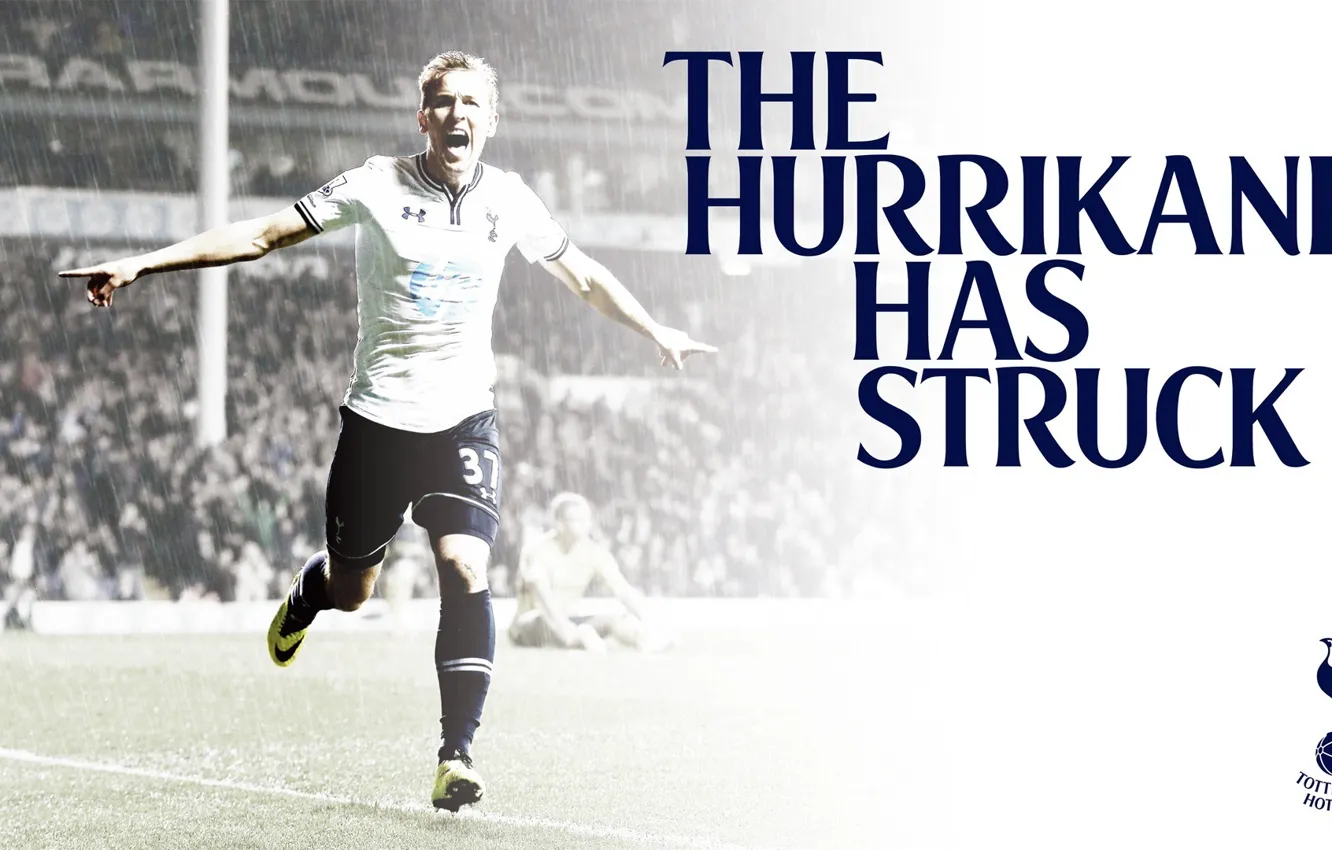 Photo wallpaper wallpaper, sport, logo, football, England, player, Tottenham Hotspur, Hurri Kane