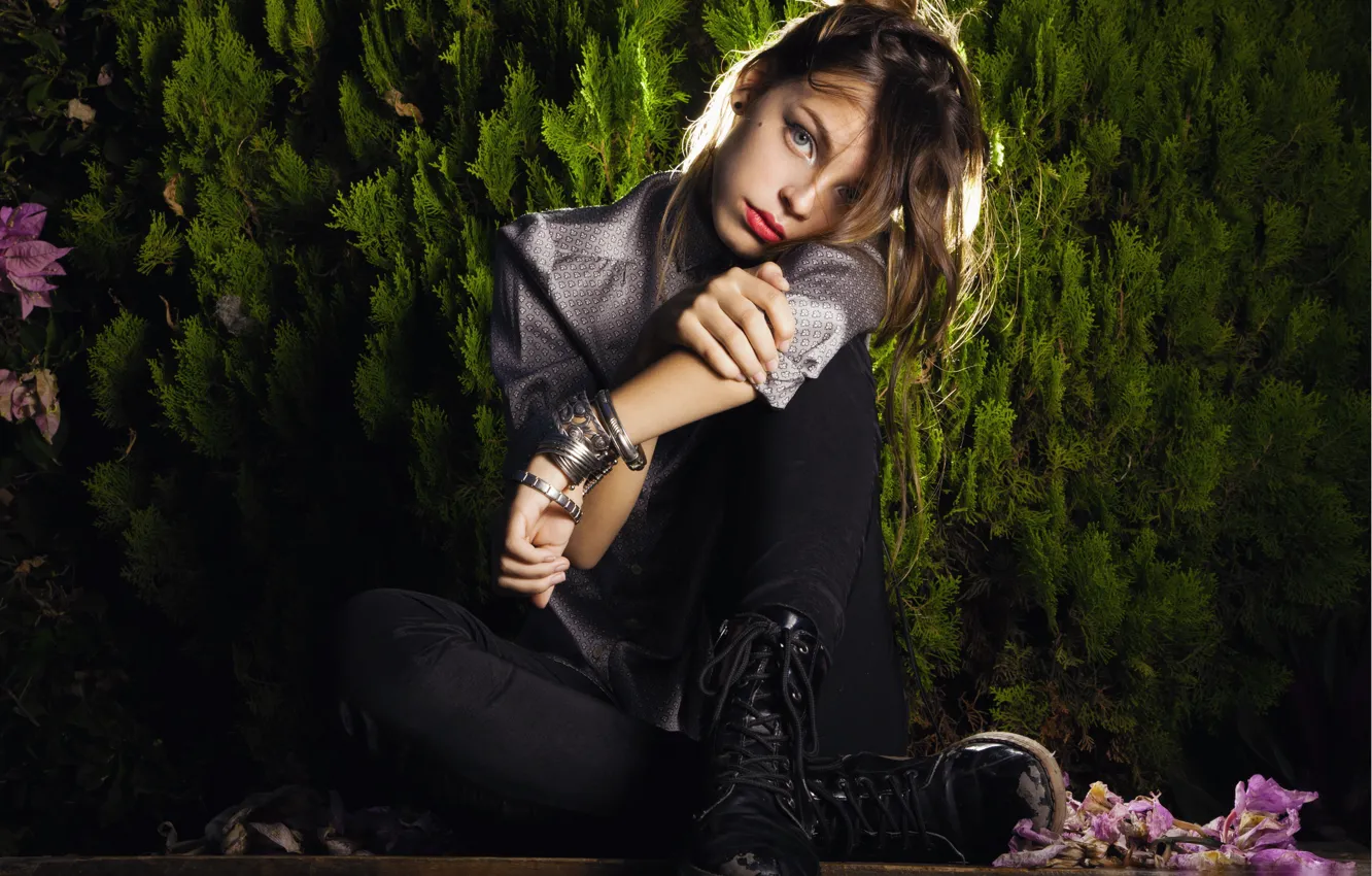 Photo wallpaper girl, portrait, Mariant