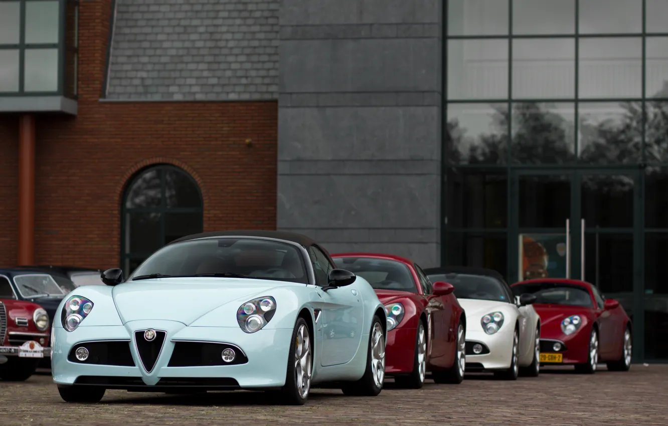 Photo wallpaper tuning, Alfa Romeo, drives, cars, Alfa Romeo, new, two-door sedans