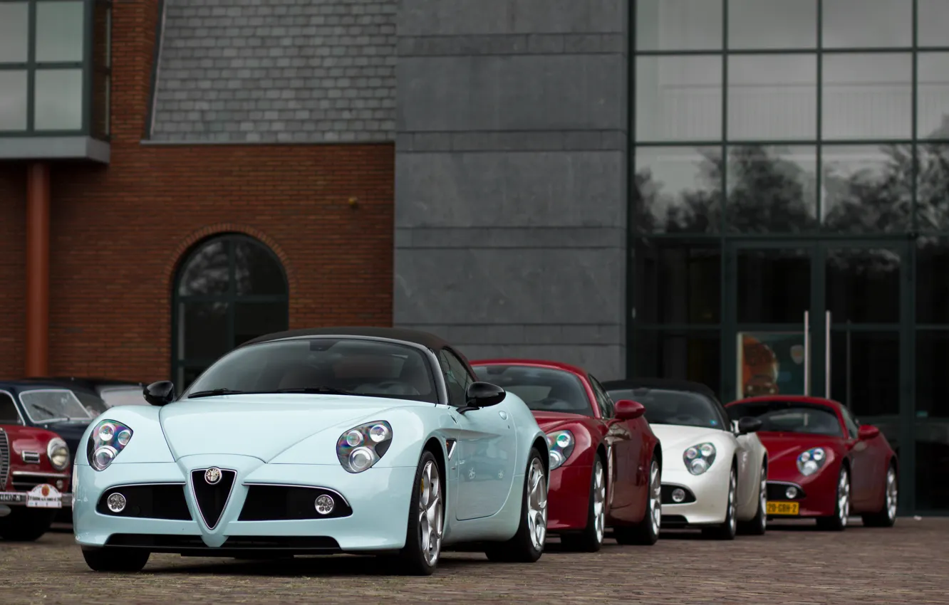 Photo wallpaper tuning, Alfa Romeo, car, drives, Alfa Romeo, new, two-door sedans