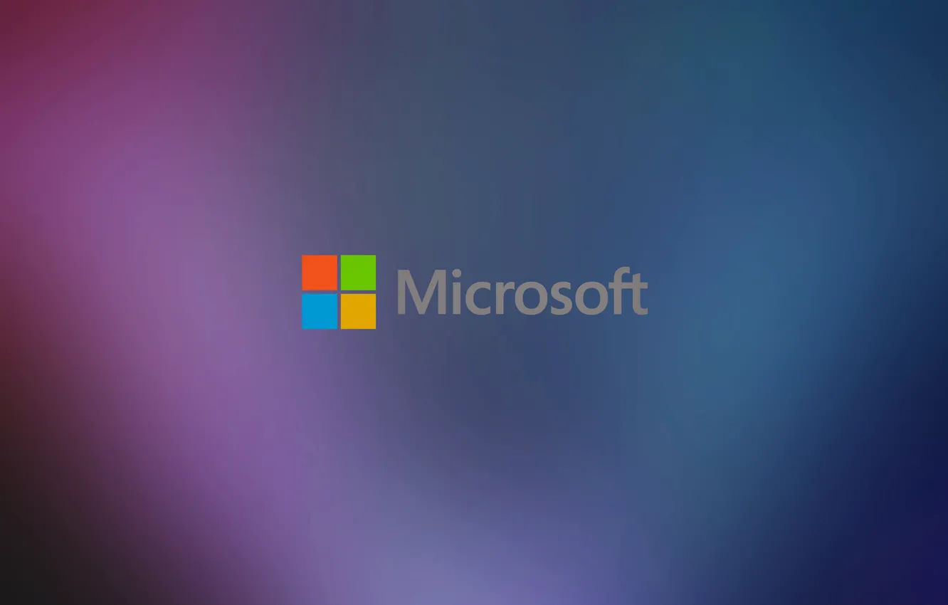 Photo wallpaper Microsoft, windows, blue, hi-tech