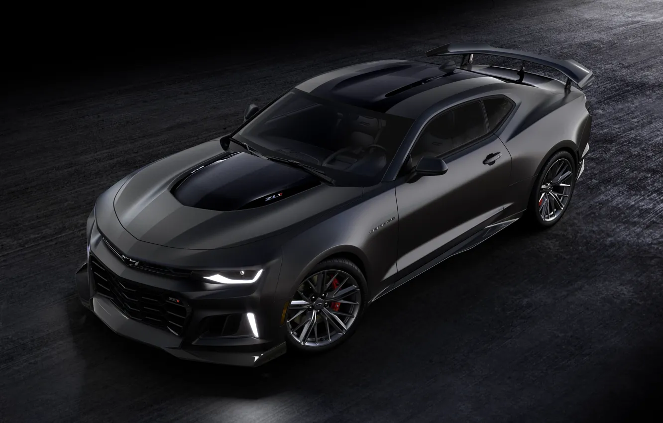 Photo wallpaper Chevrolet, Camaro, muscle car, Chevrolet Camaro ZL1 Collector's Edition