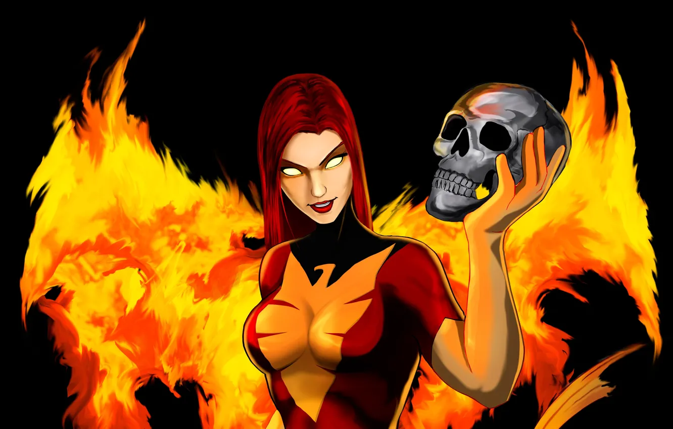 Photo wallpaper X-Men, Jean Grey, Dark Phoenix
