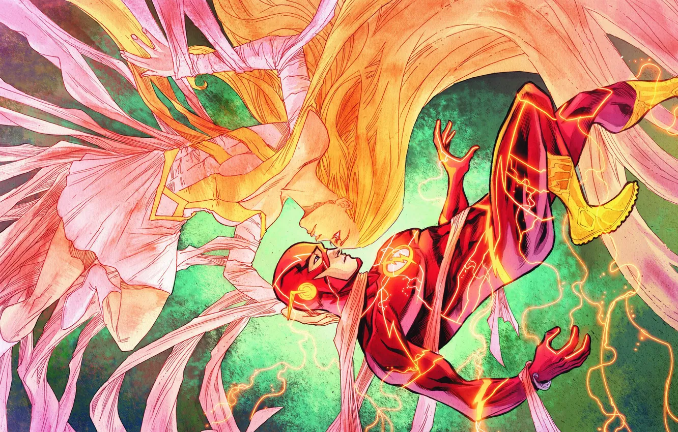 Photo wallpaper Flash, Flash, Barry