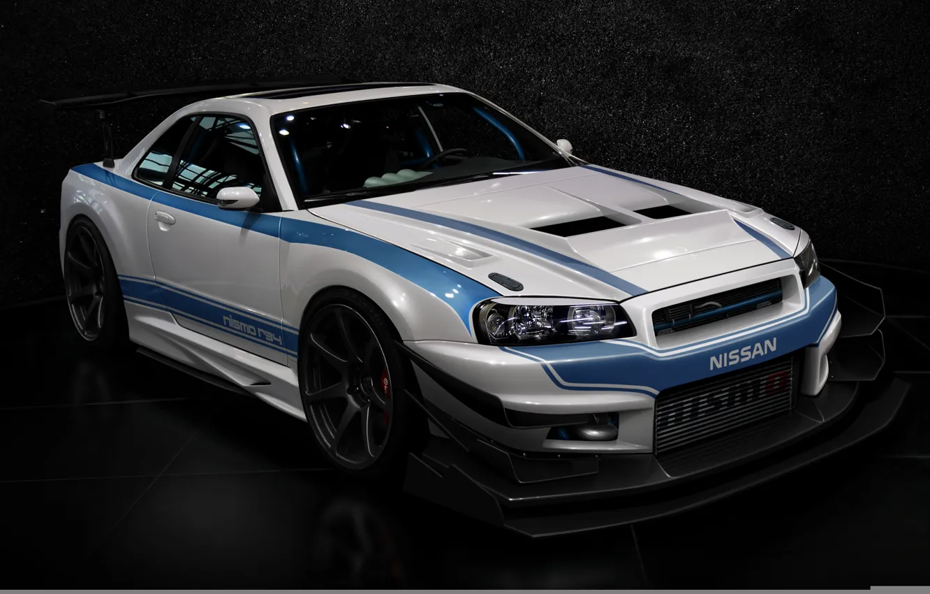 Photo wallpaper tuning, nissan skyline, Nissan skyline