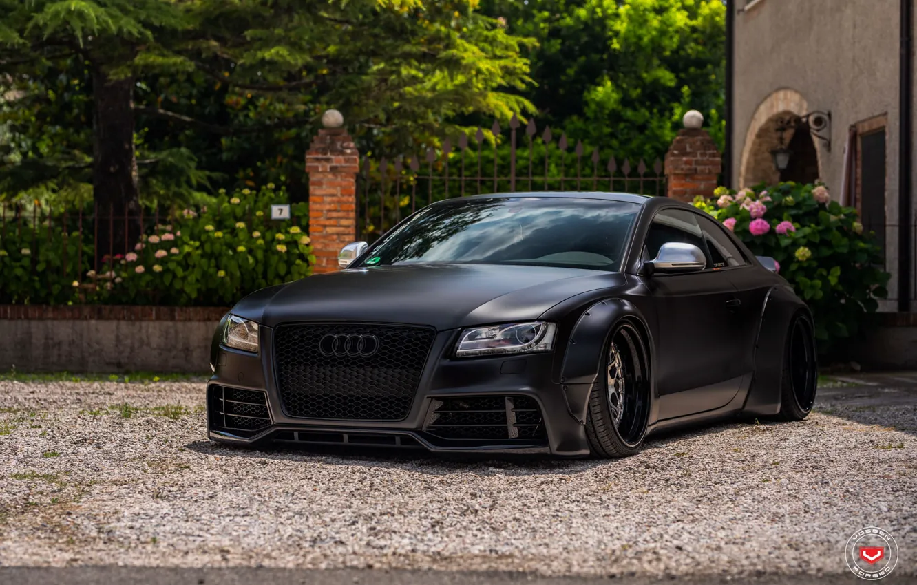 Photo wallpaper Audi, Series, Vossen, Wheels, ERA