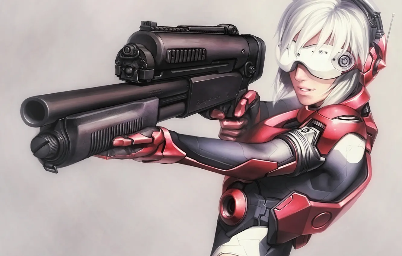 Photo wallpaper gun, Ghost in the Shell, Kusanagi Automotive