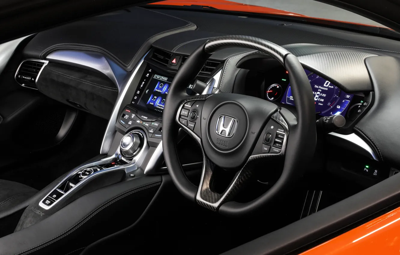 Photo wallpaper Honda, salon, NSX, 2019