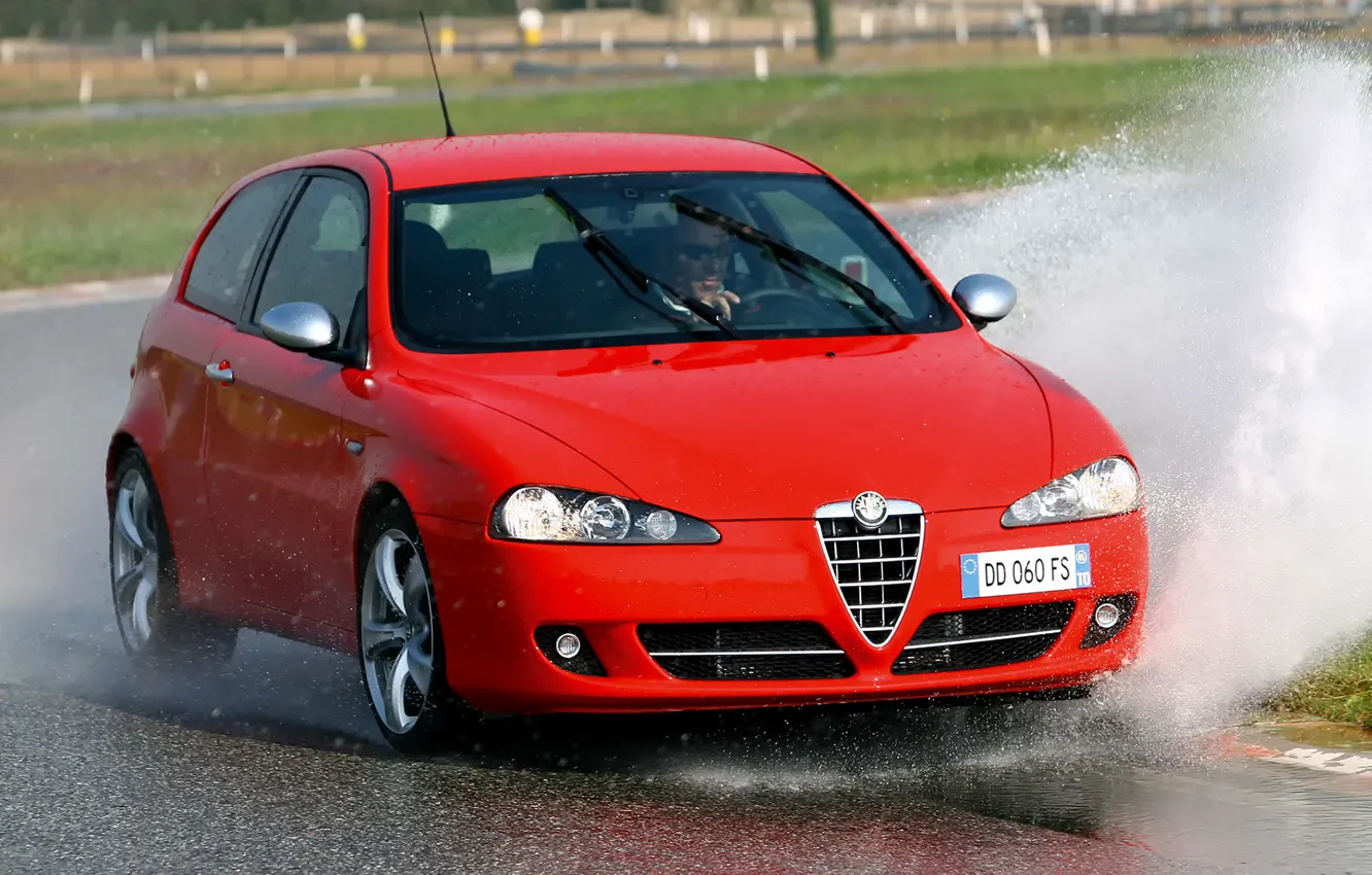 Photo wallpaper red, Alfa, Romeo, 147, Alfa Romeo Cars, Alfa 147, Alfa Romeo 147 Wallpaper, Alfa Romeo …