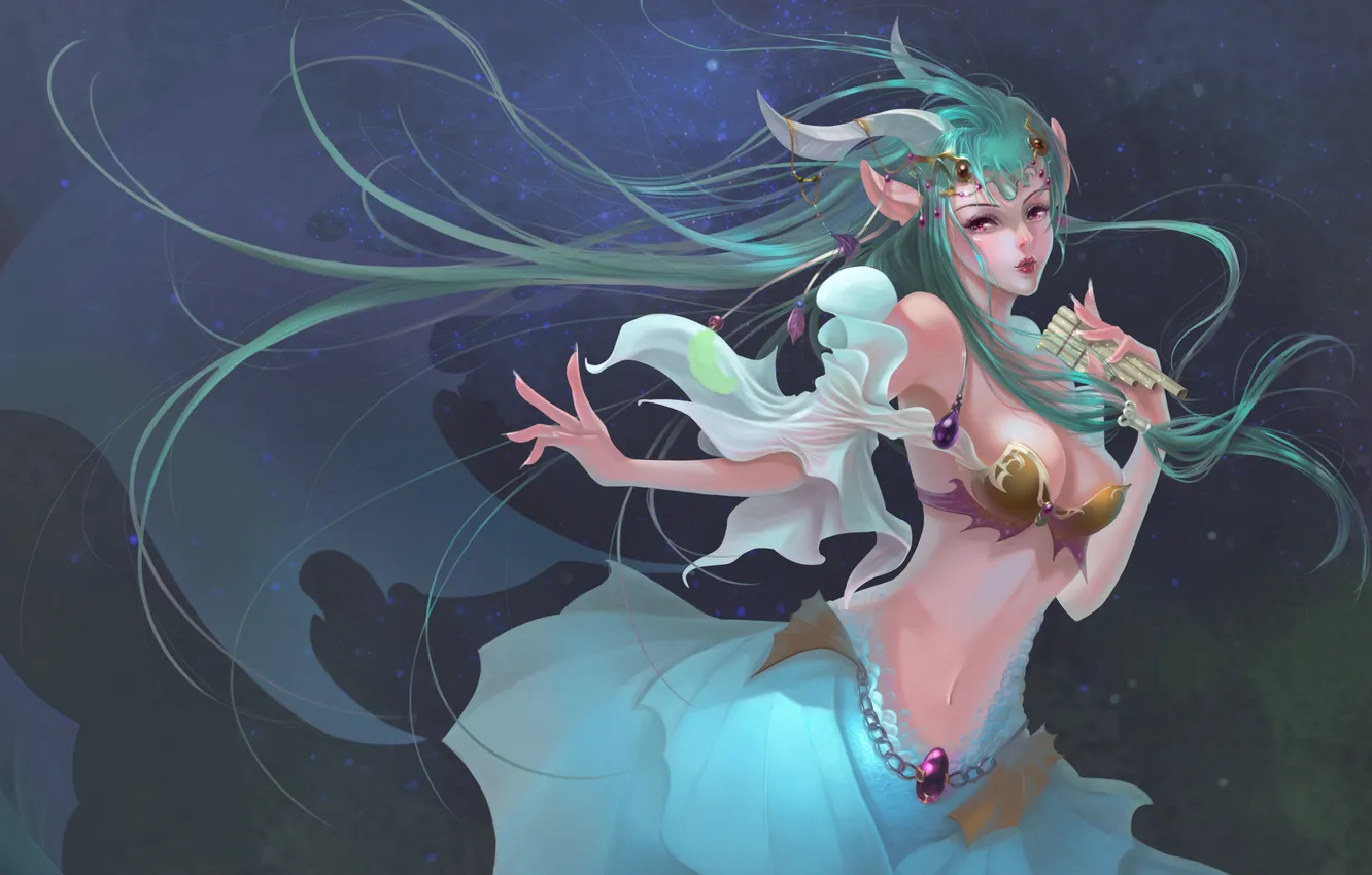 Photo wallpaper girl, art, girl, fantasy, art