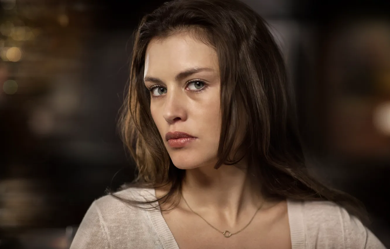 Photo wallpaper look, pose, actress, Hannah Ware, Hannah Ware