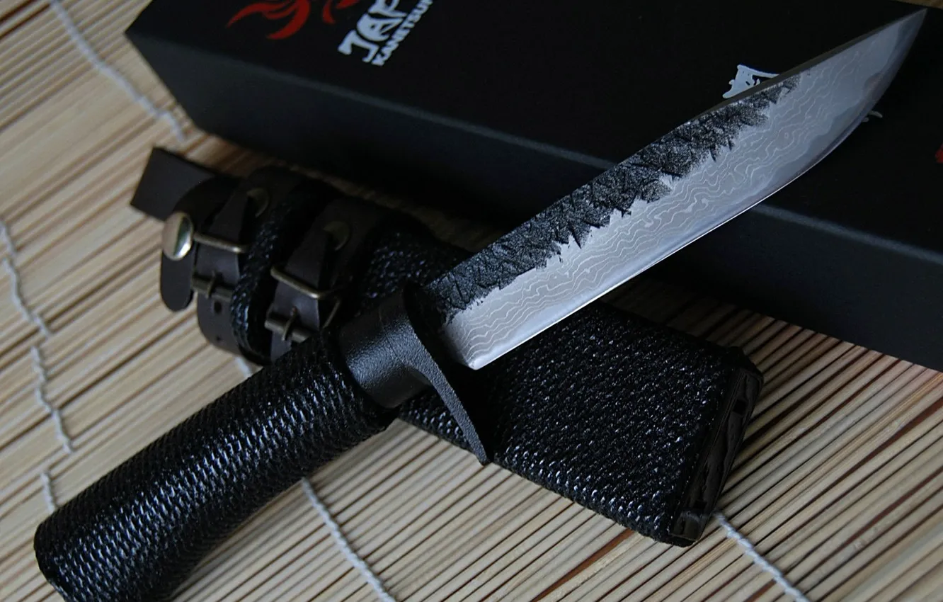 Photo wallpaper Japan, knife, case, edged weapons