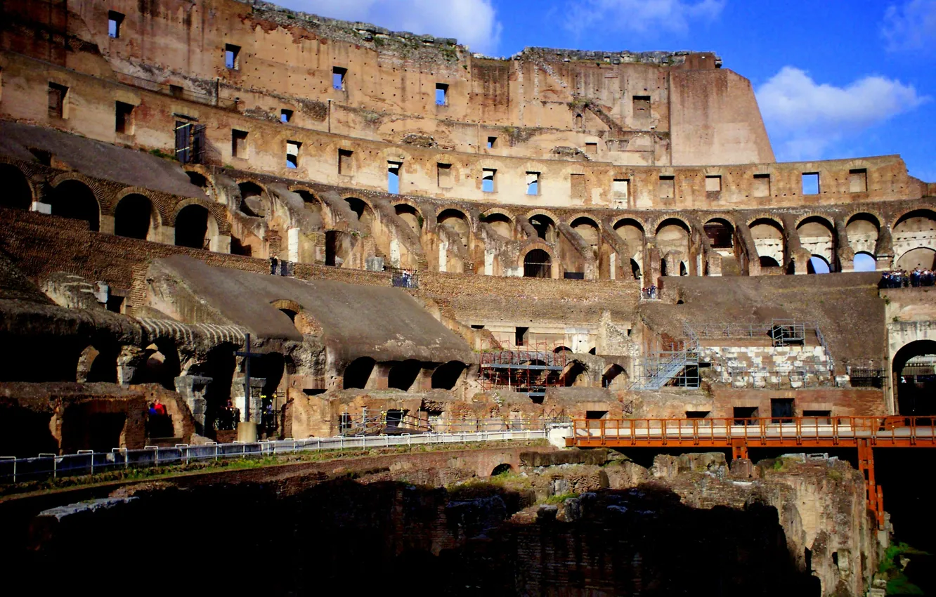 Photo wallpaper Rome, Colosseum, Italy, Italy, Italia, Coliseum, Roma