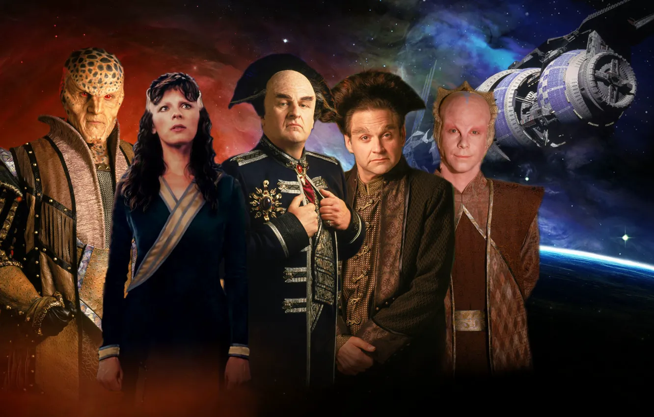 Photo wallpaper fiction, alien, the series, Babylon 5